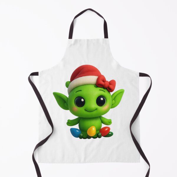 Item preview, Christmas Alien Girl designed and sold by Sillytoe.