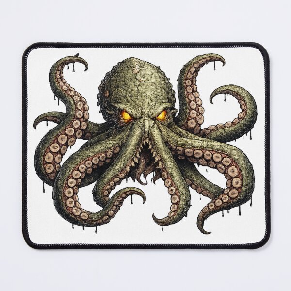 Item preview, Kraken Cryptid Illustration | Legendary Sea Monster designed and sold by The Dark Files.