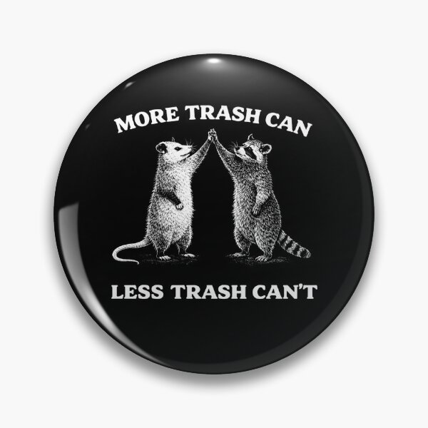 Item preview, more trash can less trash Can't designed and sold by Kladhadredo.