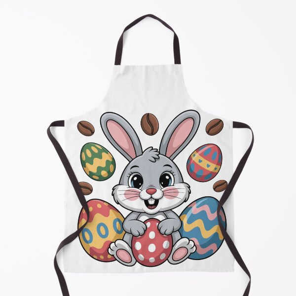 Item preview, Easter Bunny with Colorful Eggs designed and sold by jkrphoto.