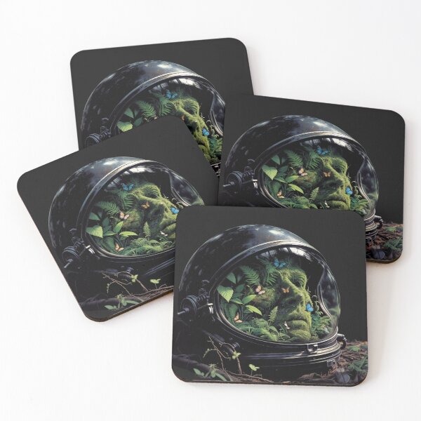 Item preview, Eternal Slumber - Dark Cosmic Forest Astronaut designed and sold by Chris&Argy.