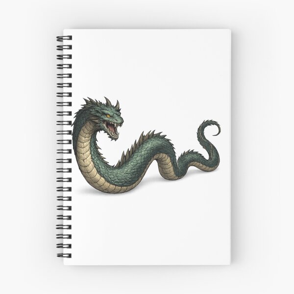 Item preview, Ogopogo Cryptid Illustration | Lake Monster Legend designed and sold by The Dark Files.