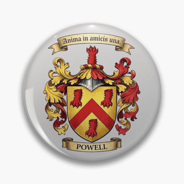 Item preview, The Powell Family Coat of Arms designed and sold by BagTown Clans.
