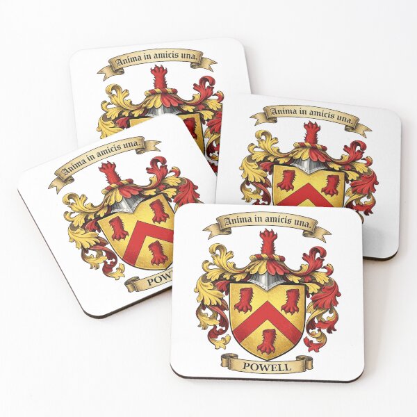 Item preview, The Powell Family Coat of Arms designed and sold by BagTown Clans.