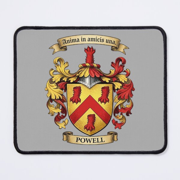 Item preview, The Powell Family Coat of Arms designed and sold by BagTown Clans.