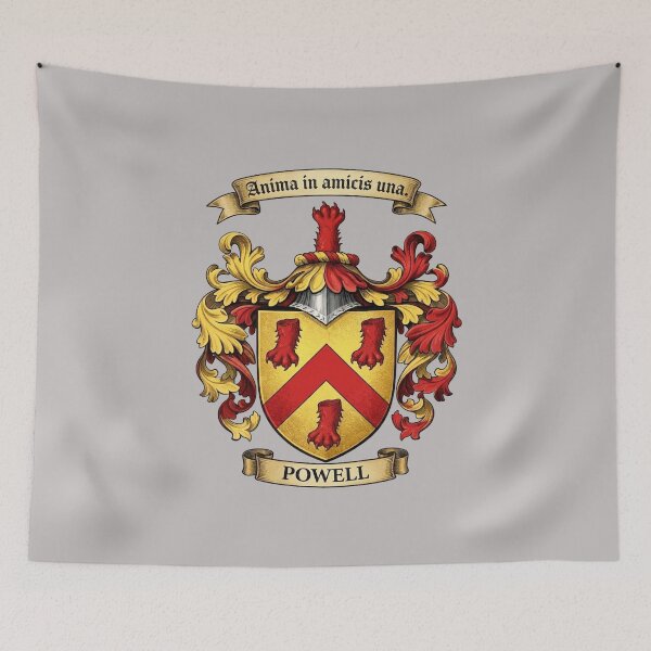 Item preview, The Powell Family Coat of Arms designed and sold by BagTown Clans.