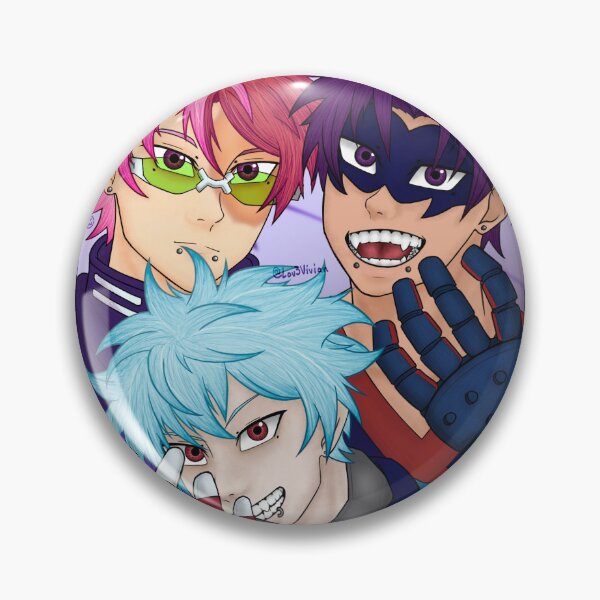 Item preview, Saiki, Kaido, and Kuboyasu designed and sold by Lov3Vivian.