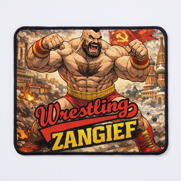 Item preview, Street Fighter Zangief Wrestling Fighter designed and sold by Fei Long Design Hub.