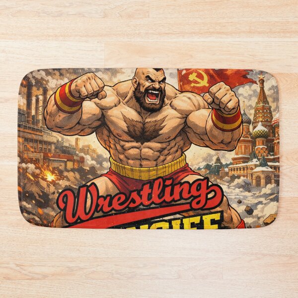 Item preview, Street Fighter Zangief Wrestling Fighter designed and sold by Fei Long Design Hub.