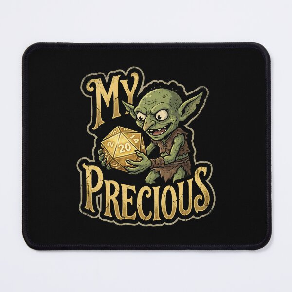 Item preview, My Precious Dice Goblin Funny RPG D20 Graphic designed and sold by Fenay Designs.