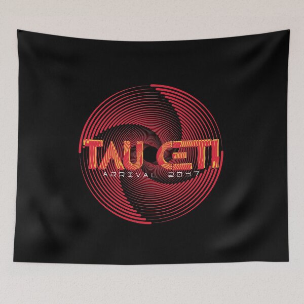 Item preview, Tau Ceti Arrival 2037 - Retro Sci-Fi – Futuristic Space Travel designed and sold by AnAzArt.