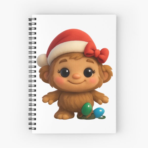 Item preview, Christmas Big Foot Girl designed and sold by Sillytoe.
