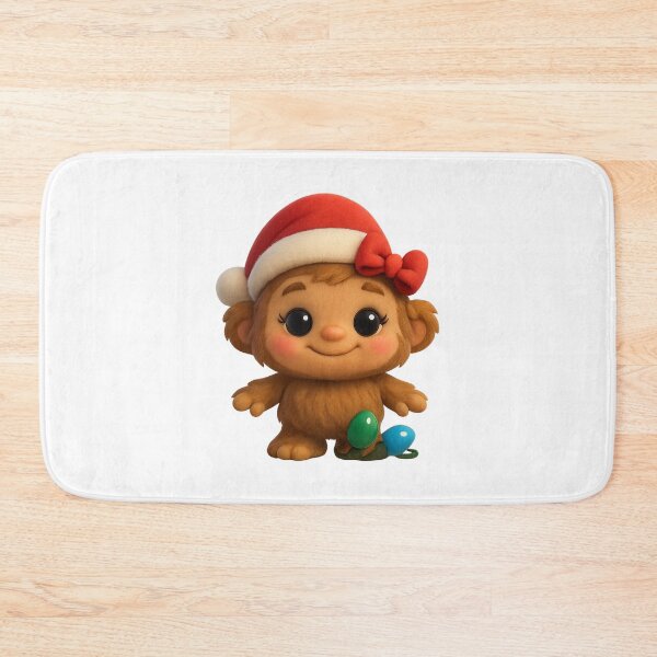 Item preview, Christmas Big Foot Girl designed and sold by Sillytoe.