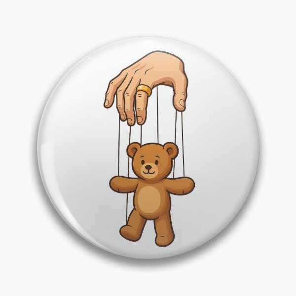Item preview, Teddy Bear Marionette designed and sold by ARTGENERATESART.