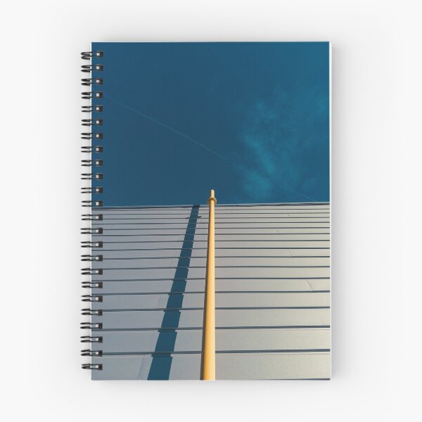 Item preview, Yellow Pole Long Shadow – Deep Blue Sky Minimalist designed and sold by Jon Moffat Photography.