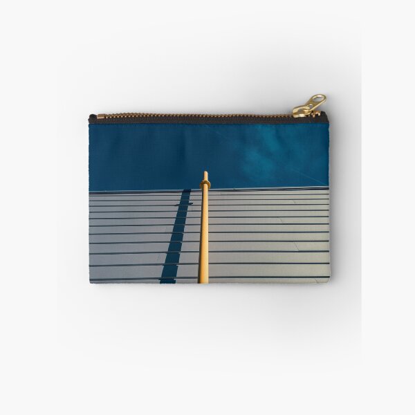 Item preview, Yellow Pole Long Shadow – Deep Blue Sky Minimalist designed and sold by Jon Moffat Photography.
