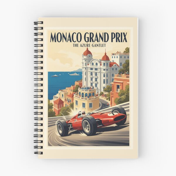 Item preview, intage Monaco Grand Prix Poster – Classic Formula 1 Racing Car Art Print, Retro French Riviera Motorsport Wall Decor designed and sold by Eclipse 3699.