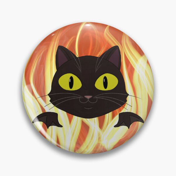Item preview, Devilish kitty designed and sold by itspinetime.