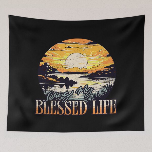 Item preview, Living My Blessed Life Christian designed and sold by Sachie's Studio.
