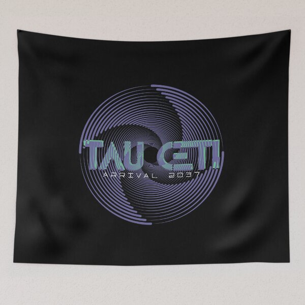 Item preview, Tau Ceti Arrival 2037 - Retro Sci-Fi – Futuristic Space Travel designed and sold by AnAzArt.