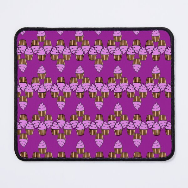 Item preview, Purple cupcake pattern designed and sold by Love-In-Every-Crumb.