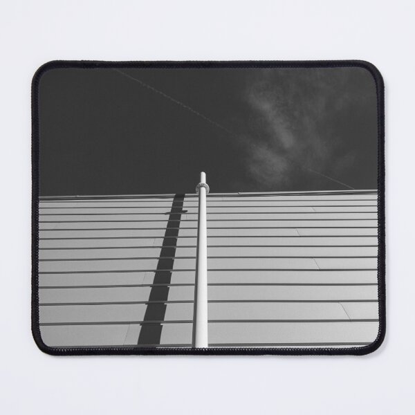 Item preview, Black & White Pole Shadow – Minimalist Architecture designed and sold by Jon Moffat Photography.