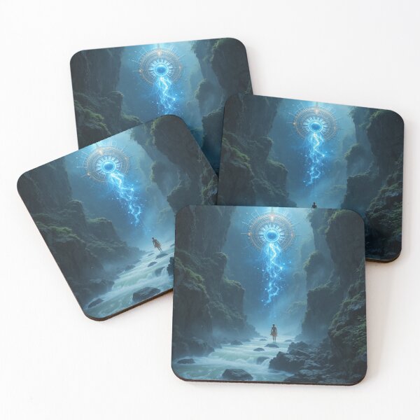 Item preview, Portal of Awakening – Sacred Geometry Fantasy River Ascension designed and sold by infiniterealmsX.