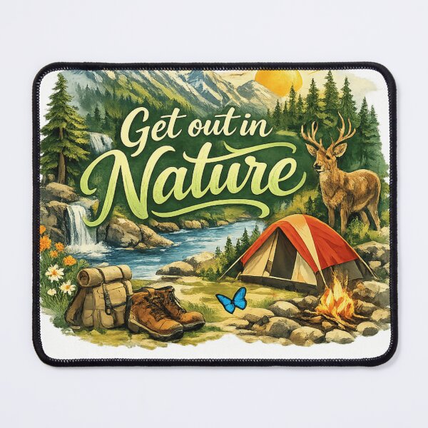 Item preview, Get Out in Nature  designed and sold by ttuniques.