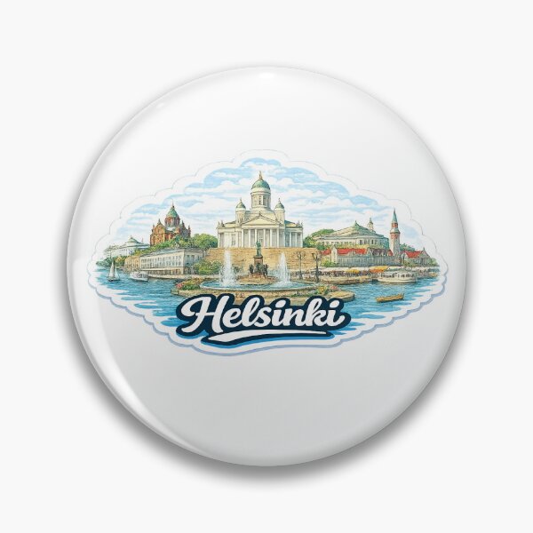 Item preview, Helsinki Skyline designed and sold by GridiStudio.