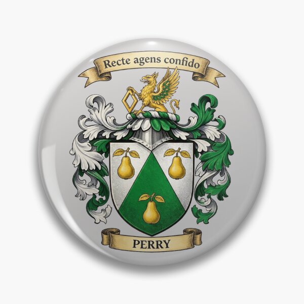 Item preview, The Perry Family Coat of Arms designed and sold by BagTown Clans.