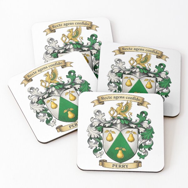 Item preview, The Perry Family Coat of Arms designed and sold by BagTown Clans.