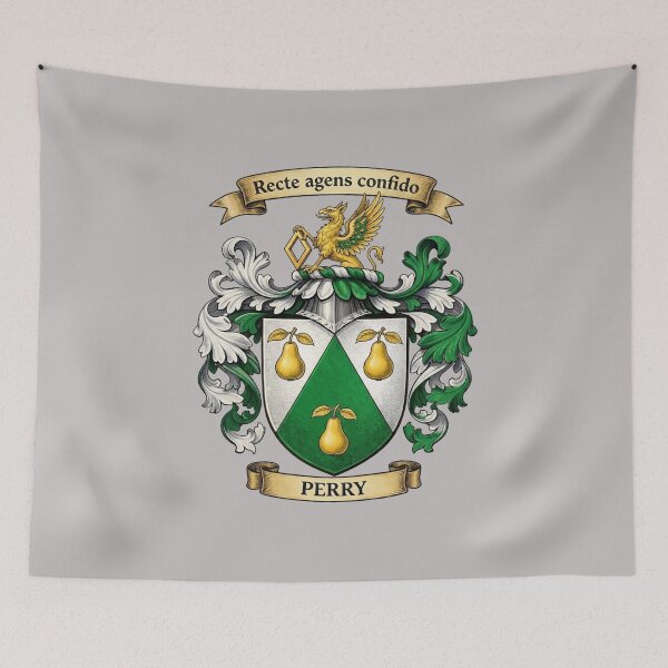 Item preview, The Perry Family Coat of Arms designed and sold by BagTown Clans.