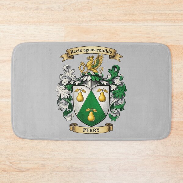 Item preview, The Perry Family Coat of Arms designed and sold by BagTown Clans.