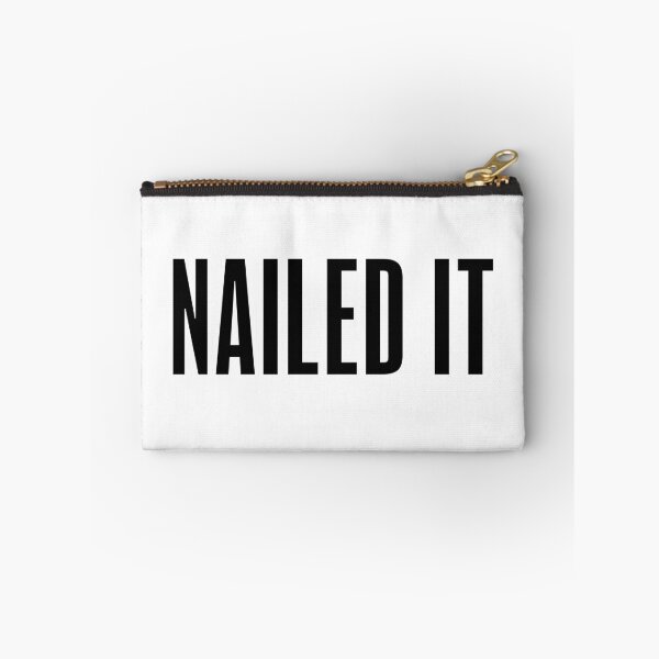 Item preview, Nailed It, Condensed Typography designed and sold by Memes N Lore .