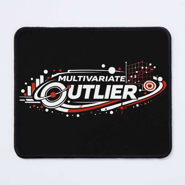 Item preview, Multivariate Outlier black background designed and sold by sparrowrose.