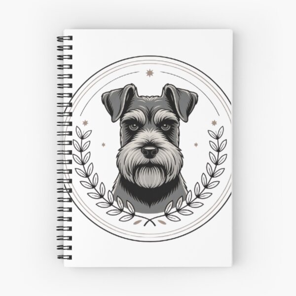 Item preview, Miniature Schminiature schnauzer clubnauzer Club Badge T-Shirt & Sticker | Proud Mini Schnauzer Owner Design designed and sold by Youpiworld.