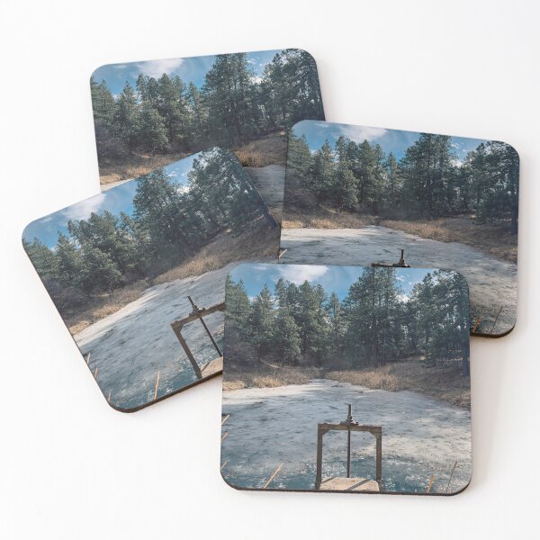 Item preview, Frozen Pond & Rusty Metal Structure – Pueblo Mountain Park Winter designed and sold by Jon Moffat Photography.