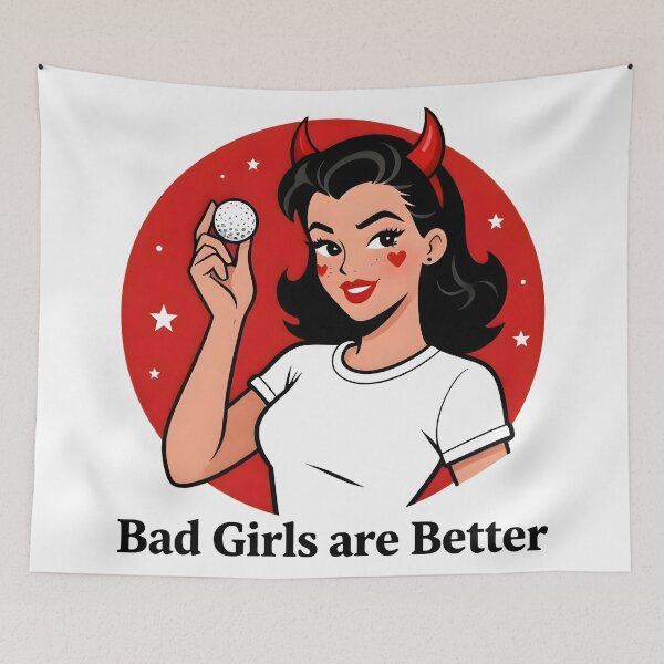 Item preview, Bad girls are better - Golf designed and sold by MKV Design.