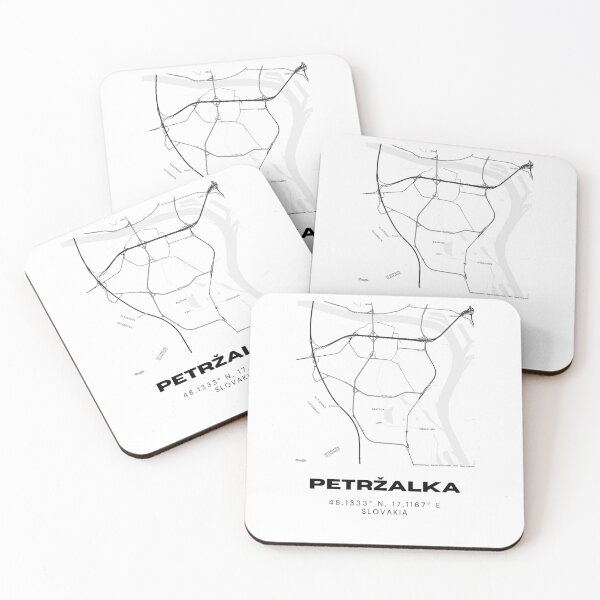 Item preview, Petržalka District Map – Minimalist Map Art of Petržalka, Bratislava designed and sold by RM-Journey.