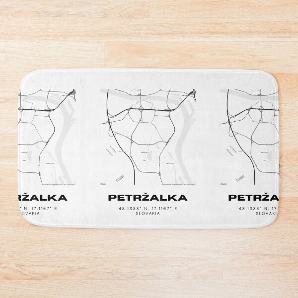 Item preview, Petržalka District Map – Minimalist Map Art of Petržalka, Bratislava designed and sold by RM-Journey.