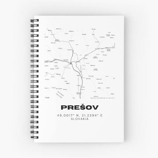 Item preview, Prešov City Map – Minimalist Map Art of Prešov, Slovakia designed and sold by RM-Journey.