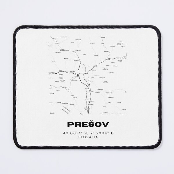 Item preview, Prešov City Map – Minimalist Map Art of Prešov, Slovakia designed and sold by RM-Journey.