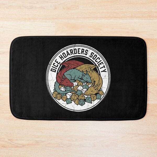 Item preview, Dice Hoarders Society Three Dragons Sleeping Circle Art designed and sold by Fenay Designs.