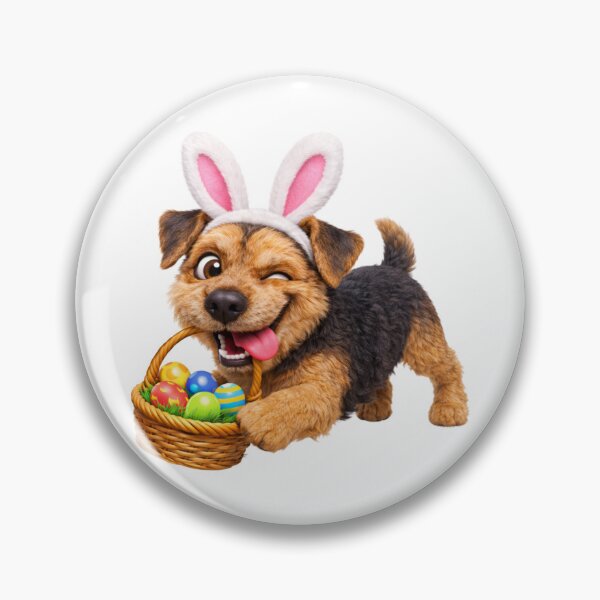 Item preview, Easter Border Terrier designed and sold by Sillytoe.
