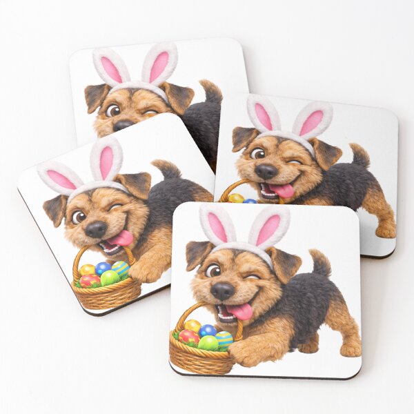 Item preview, Easter Border Terrier designed and sold by Sillytoe.