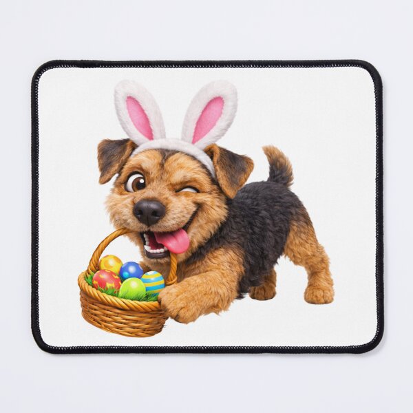 Item preview, Easter Border Terrier designed and sold by Sillytoe.
