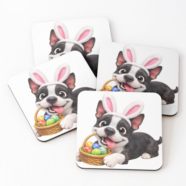 Item preview, Easter Boston Terrier designed and sold by Sillytoe.