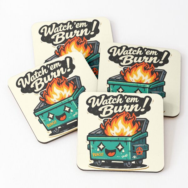 Item preview, Watch ’Em Burn! designed and sold by bobcatmarty.
