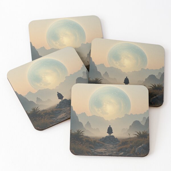 Item preview, Under the Eternal Moon – Cosmic Fantasy Journey  designed and sold by infiniterealmsX.