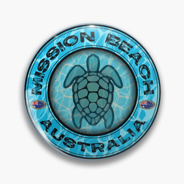 Item preview, Mission Beach Australia sea turtle vintage designed and sold by studioss76.